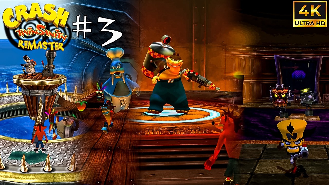 Crash Twinsanity Remaster 4K DUBLADO PT BR PARTE 3