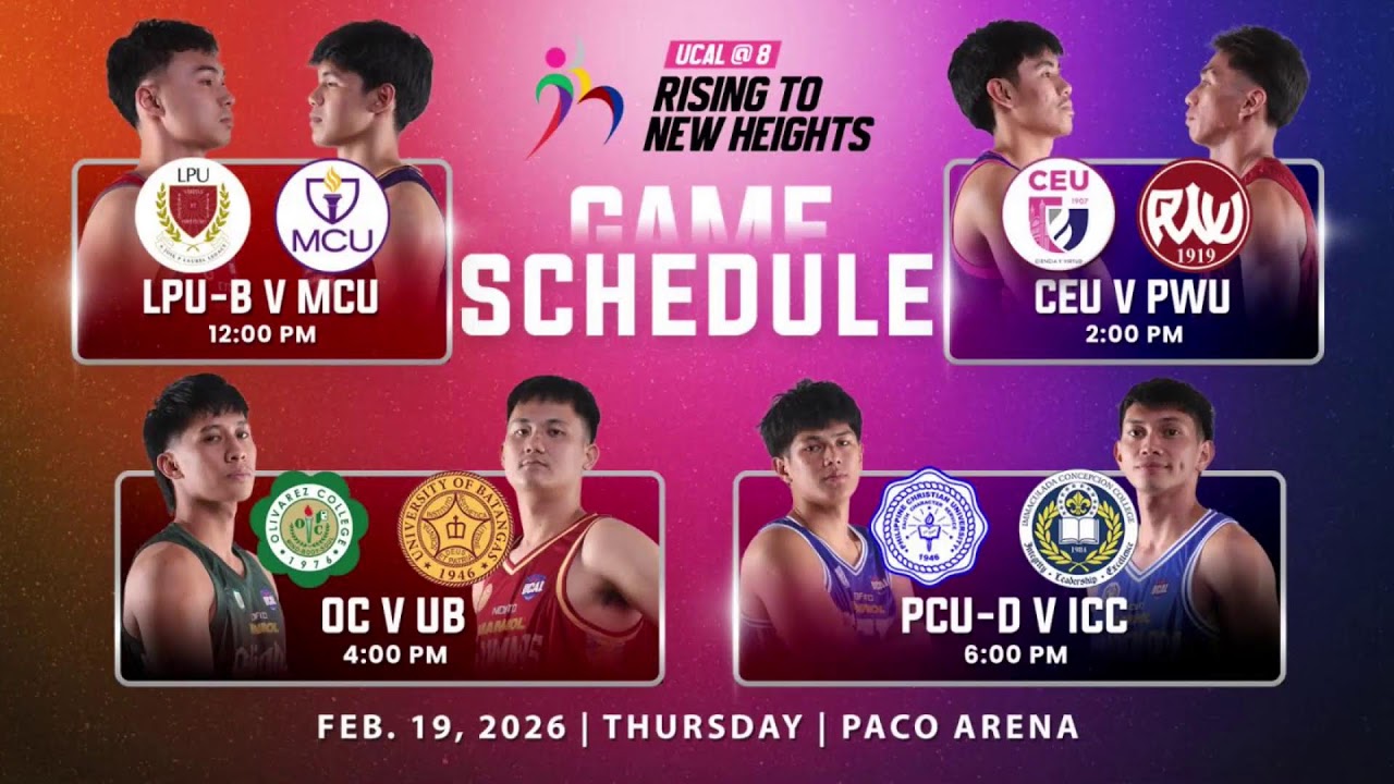[LIVE] UCAL Basketball | DC vs LPU-B | Feb 16, 2026