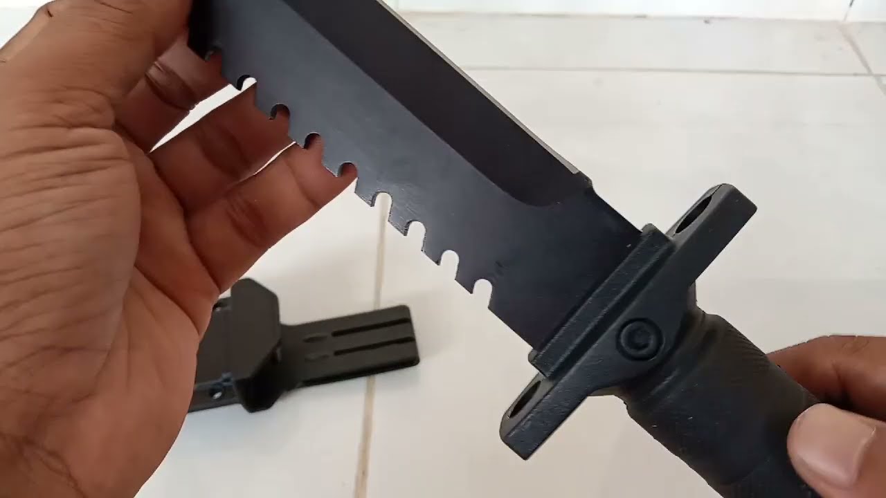 UNBOXING TES KETAJAMAN PISAU COLUMBIA 2358A BUKA KELAPA, SEMBELIH BEBEK, POTONG RANTING DAN BAMBU