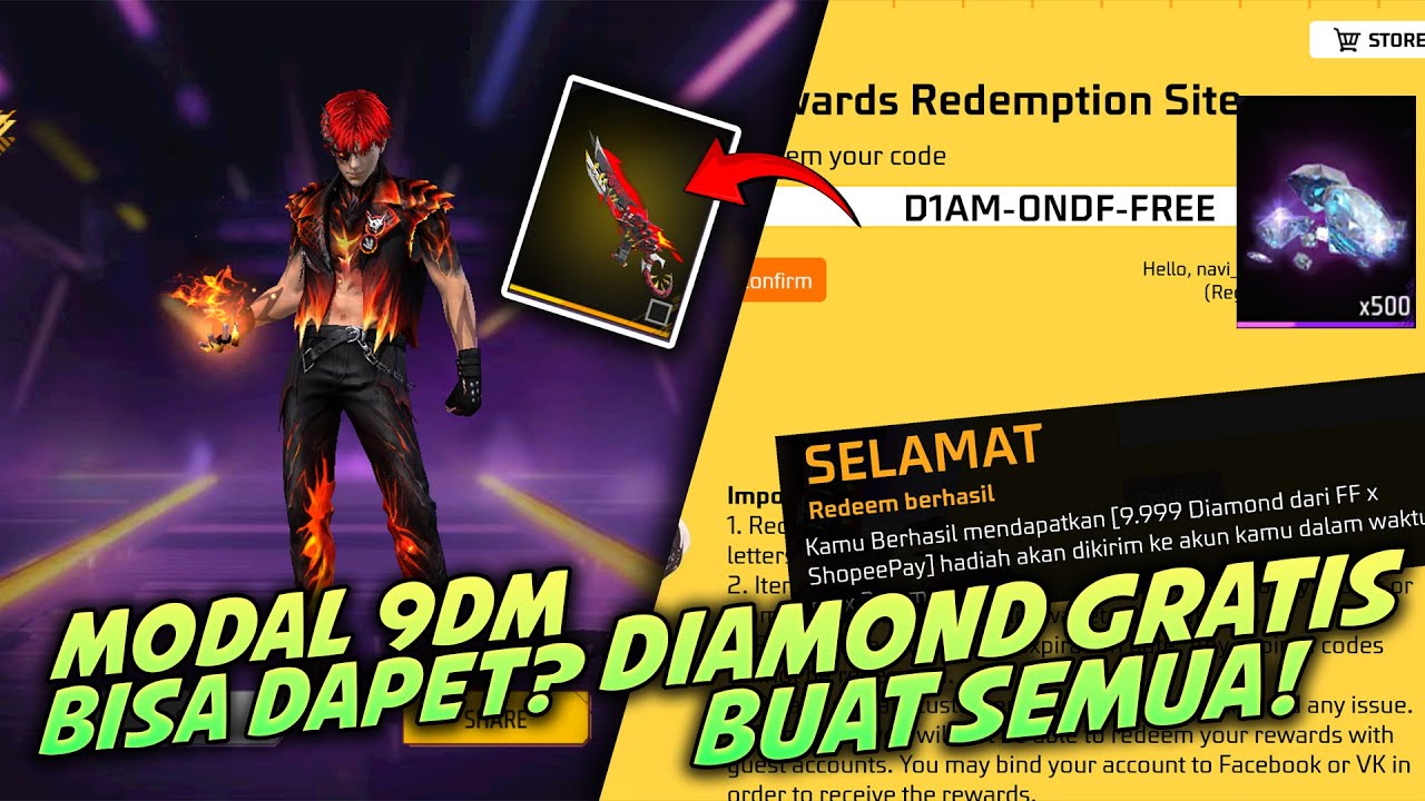 VIRAL! KODE REDEEM BERHADIAH DIAMOND 💎 TRIK SPIN BUNDLE FURY HABIS BERAPA DM?