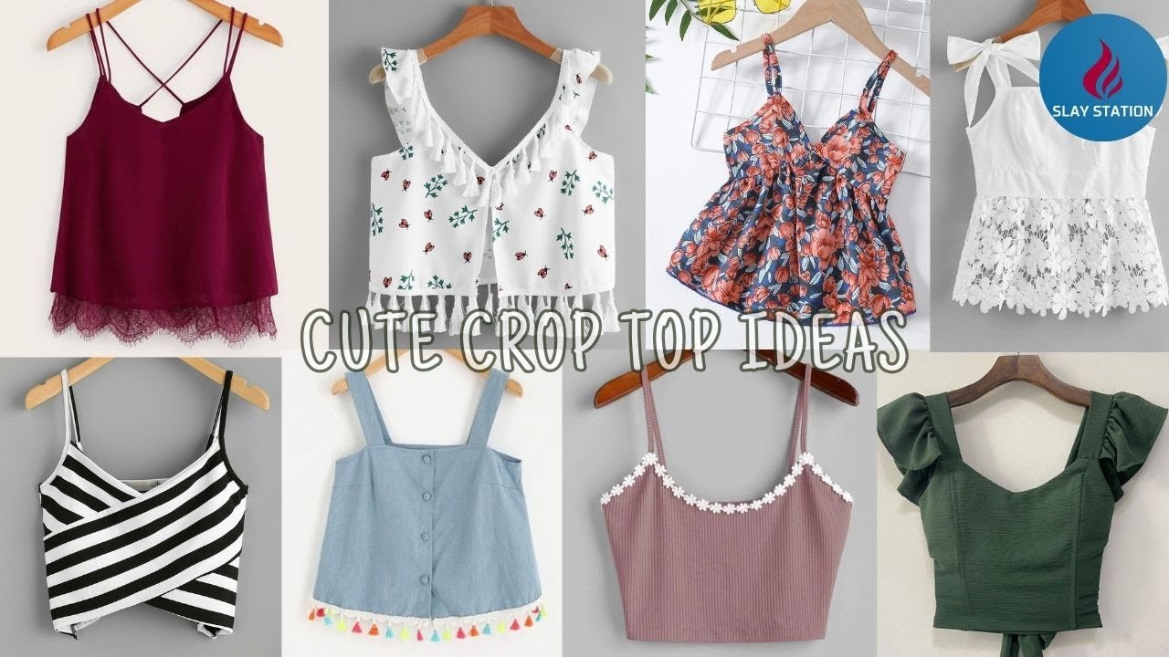 Cute Crop Top Ideas | Simple, Chic & Fashionable Looks 💕 Cute & Trendy Fashion Tips