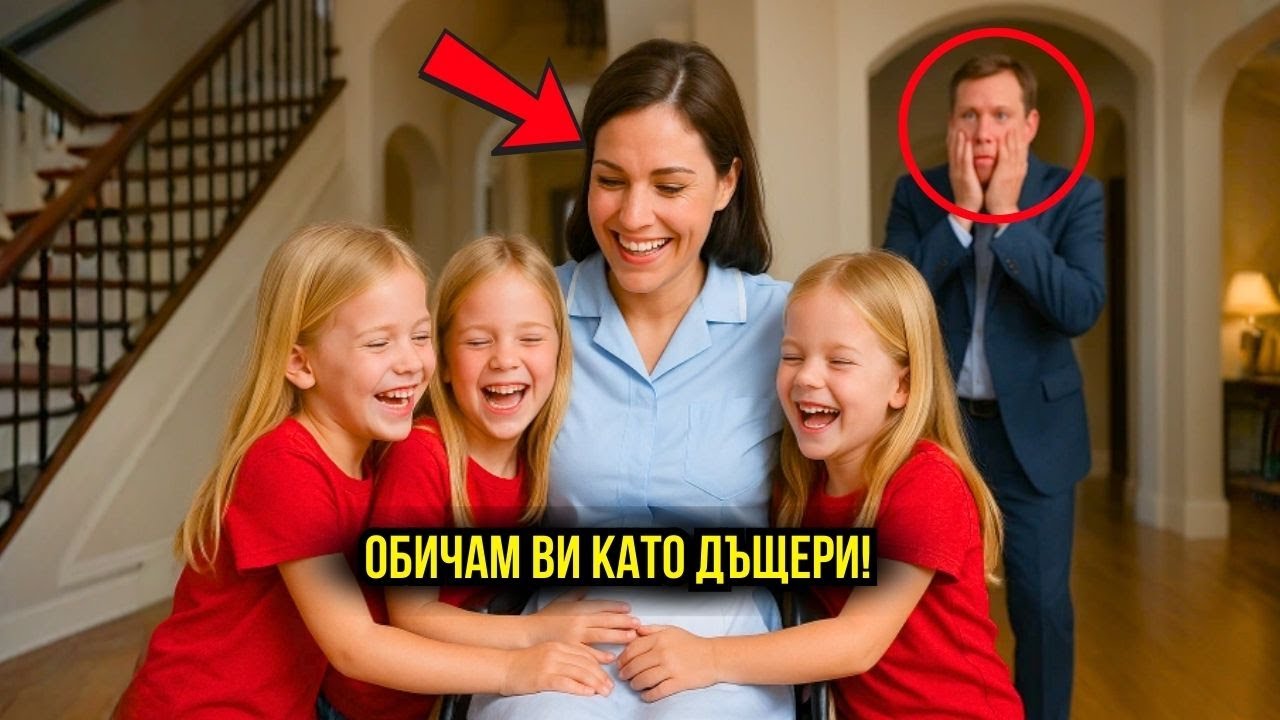 Всички бавачки се отказаха от тризнаците на милионера... докато не дойде жена в инвалидна количка...
