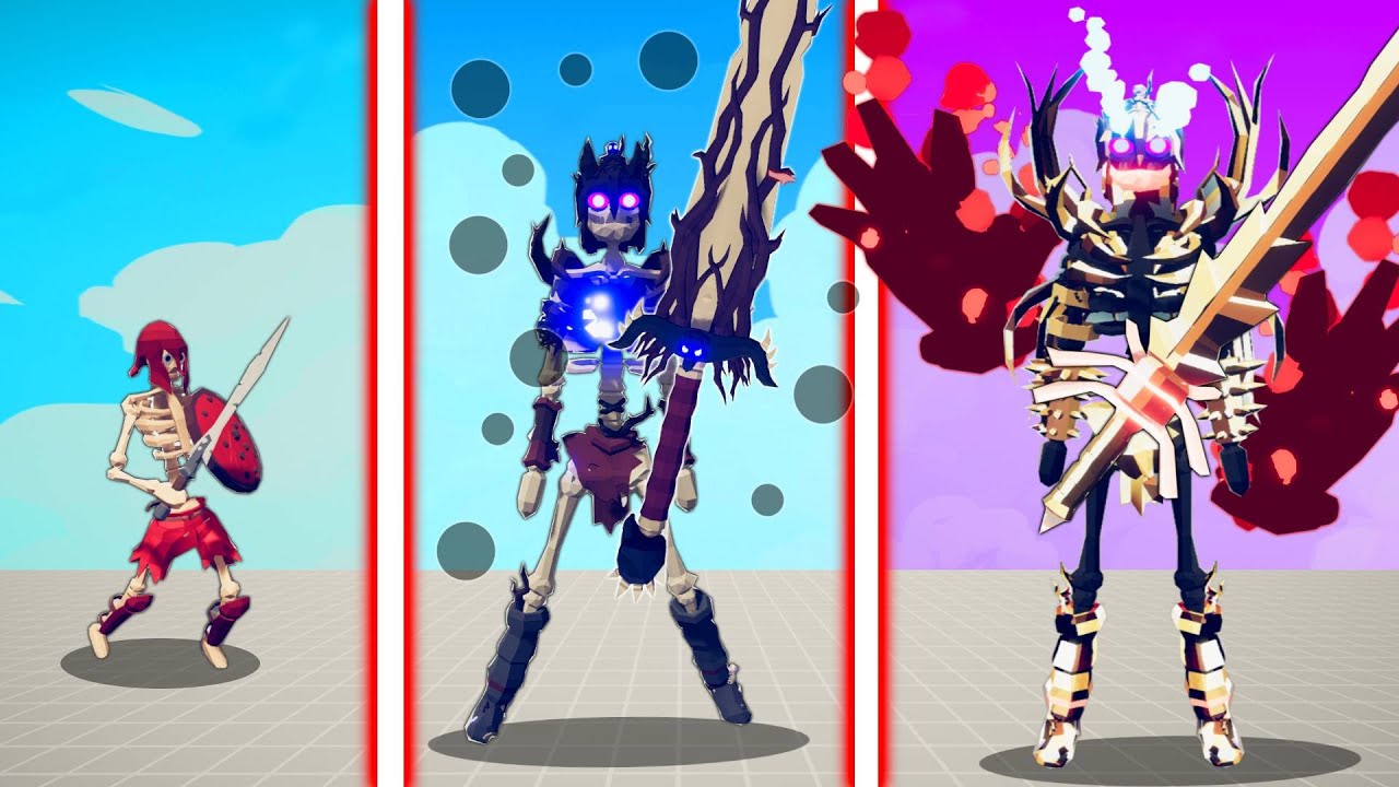 EVOLUTION OF ULTIMATE SKELETON GIANT | TABS - Totally Accurate Battle Simulator