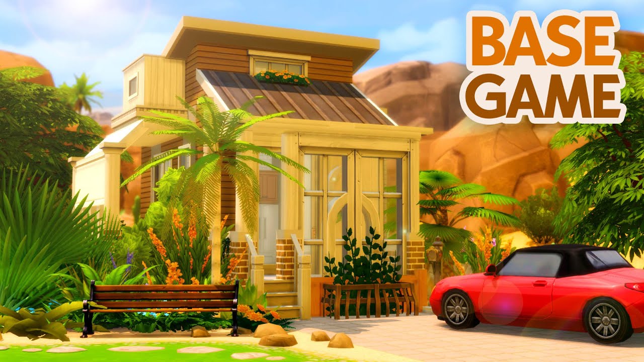 TINY BASE GAME STARTER // Sims 4 Speed Build