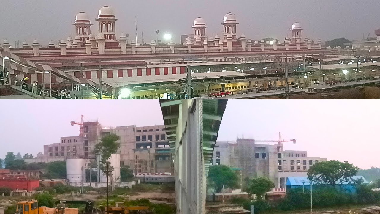 Lucknow Charbagh Railway Station Redevelopment 7-Storey Building Passenger Concourse 2 New Platforms