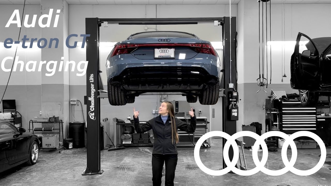 Up Close and Personal with the Audi e-tron GT battery! Audi e-tron GT Charging, Level 1,2 & 3