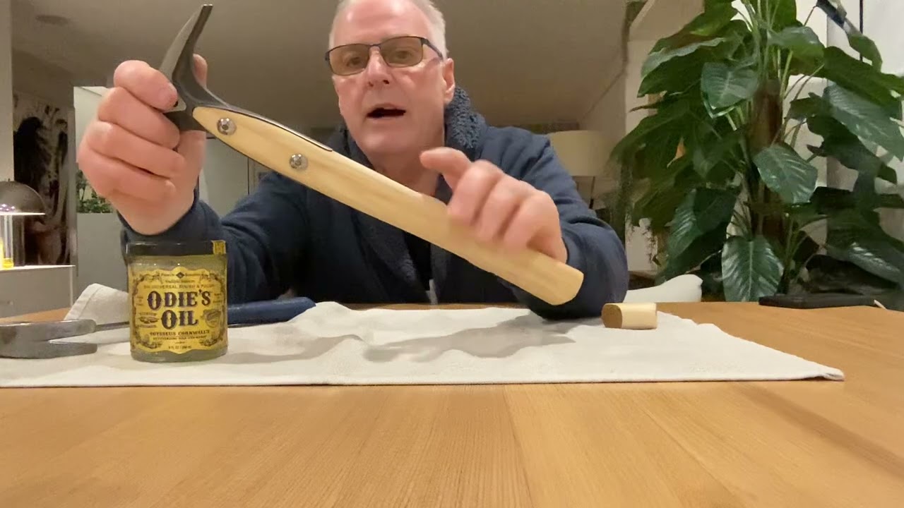 Stu’s new hammer get’s an Airgrip from Stiletto