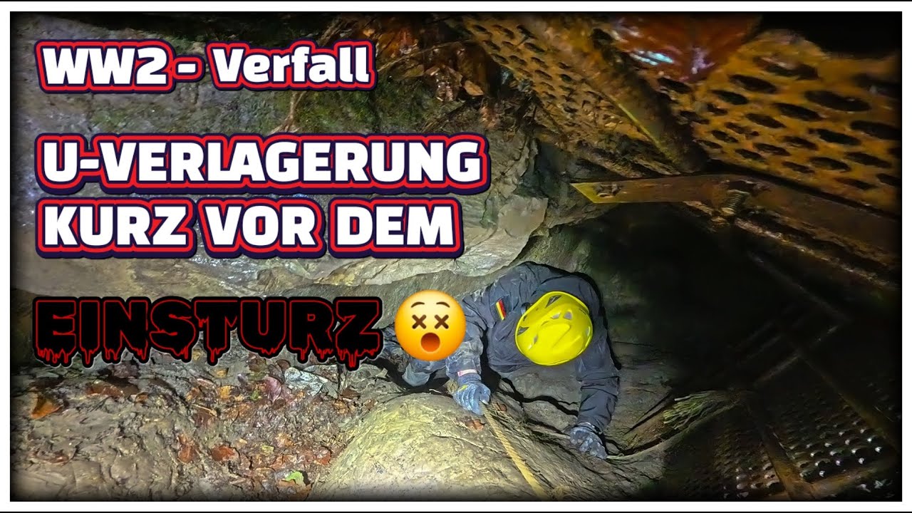 U-Verlagerung aus dem Zweiten Weltkrieg – Instabil, zerfallend, gefährlich, Lostplace