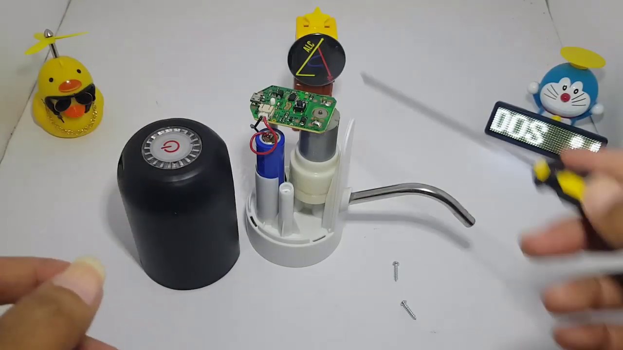 Membongkar Pompa Galon Otomatis Bisa Di Charger | Automatic Water Dispenser