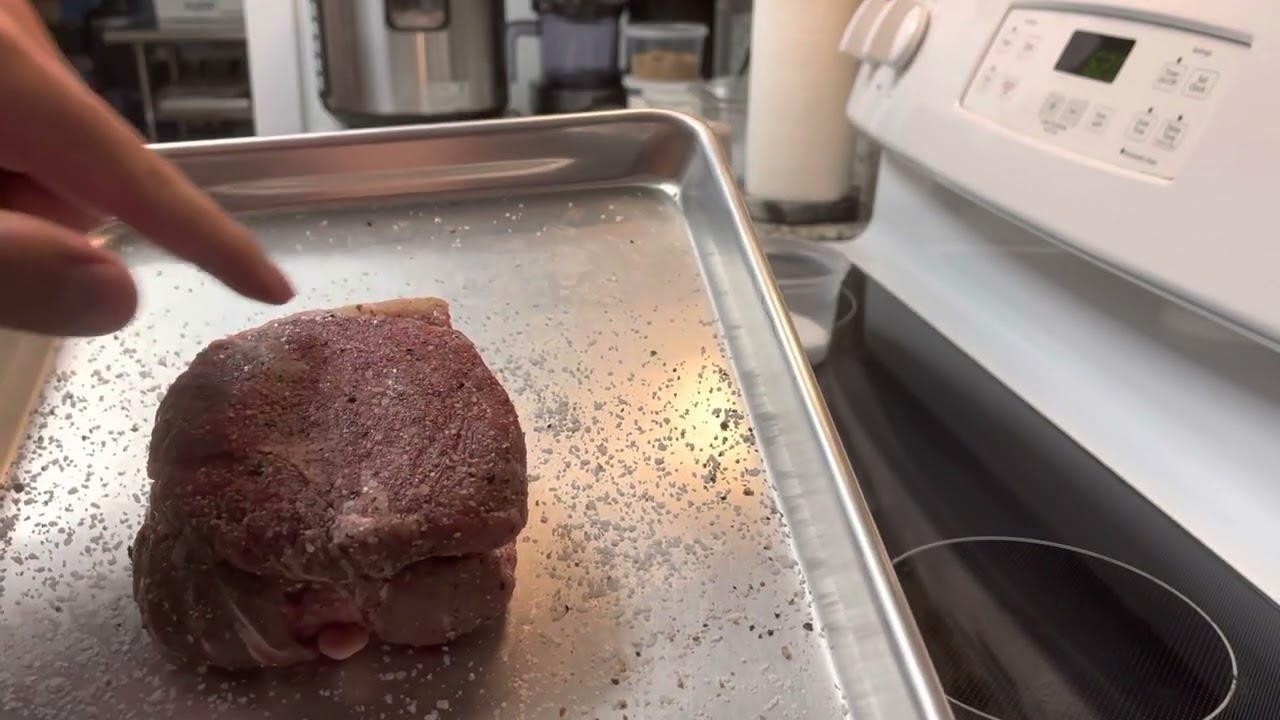 - Technique - Crispy Salt & Pepper Crusted Steak