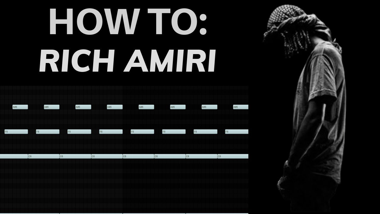 HOW TO MAKE A RICH AMIRI TYPE BEAT | USING STOCK PLUGINS.