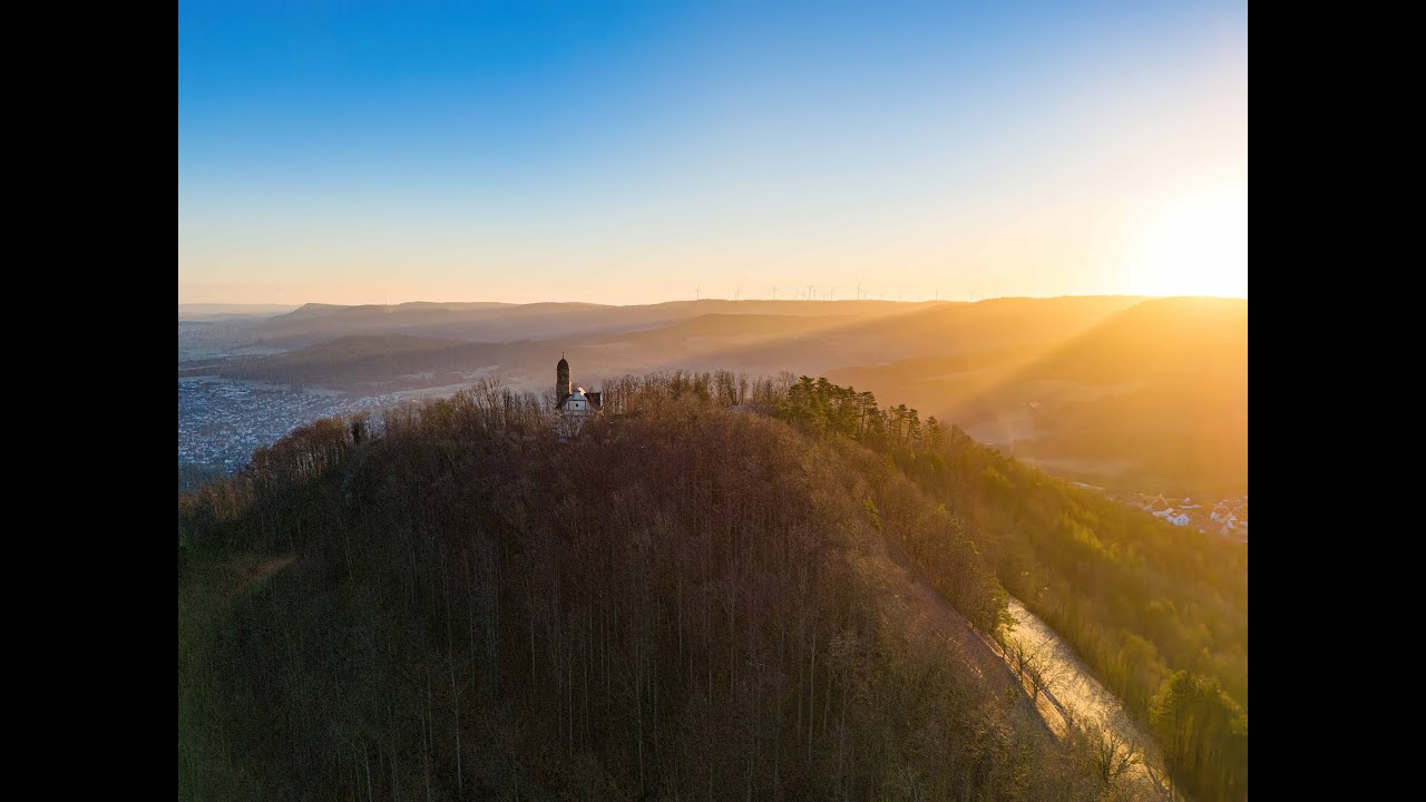Goldener Rechberg | Rechberg | Dji Air 3 | Drohnenflug | Schwäbisch Gmünd | 4K