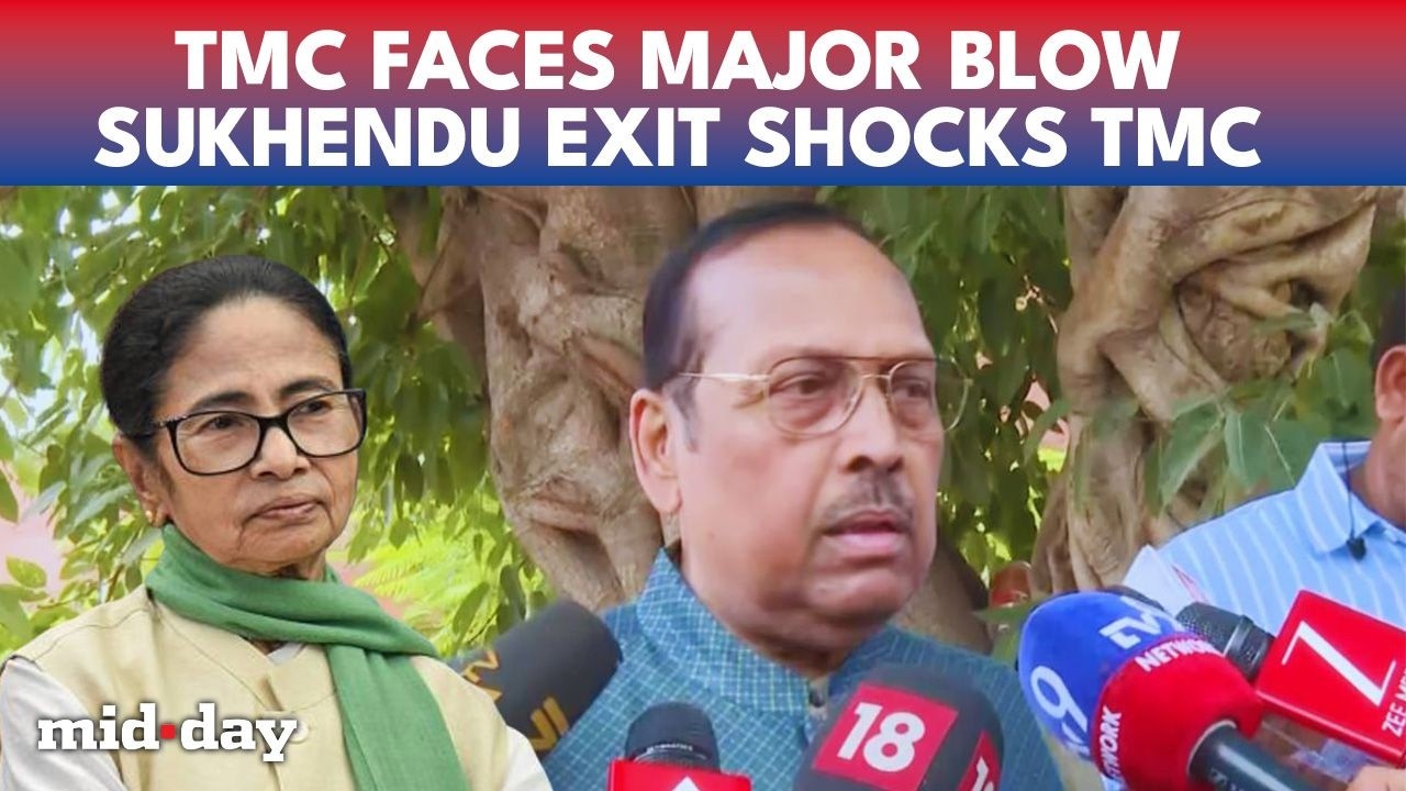 TMC Shocker: Big BLOW to Mamata Banerjee As Veteran MP Sukhendu Sekhar Ray Walks Out | WATCH