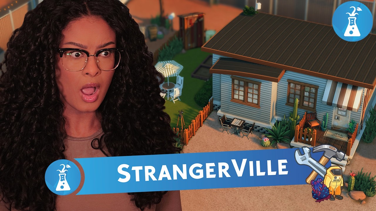 Sims 4, но это, пожалуй, ЛУЧШИЙ участок в Странгервилле.