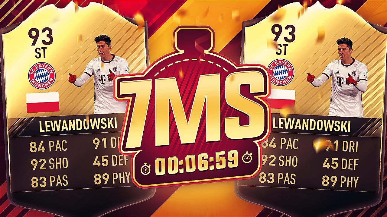 93 INFORM LEWANDOWSKI 7 MINUTE SQUAD BUILDER!!! - FIFA 17 ULTIMATE TEAM
