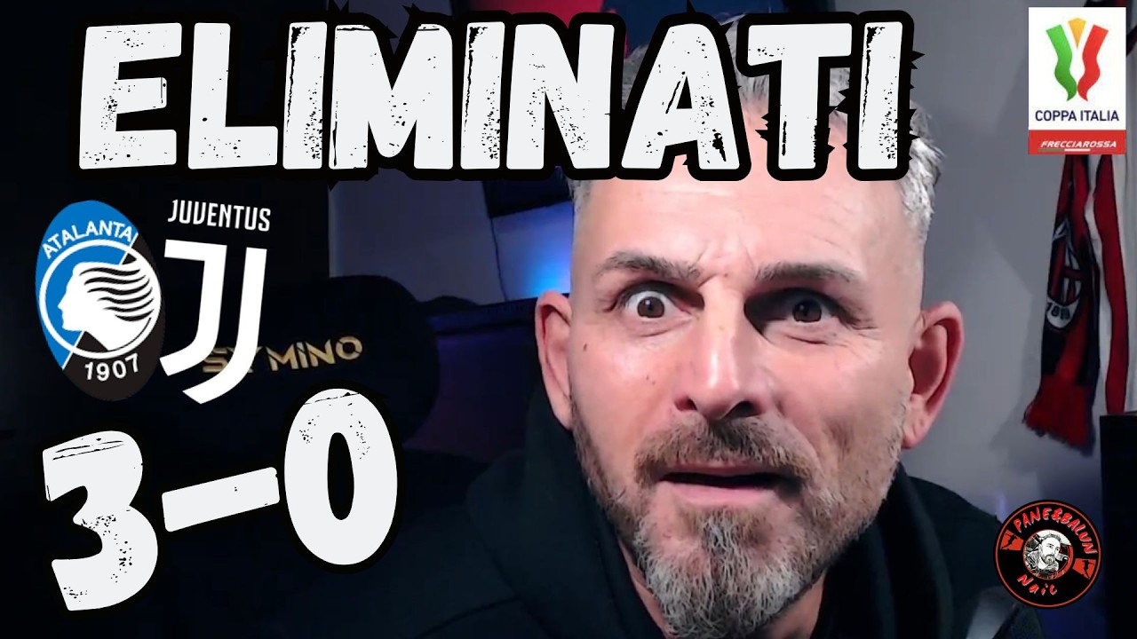 😱ANNIENTATI!!!🏆ATALANTA-JUVENTUS 3-0😱👀LA DEA SPAZZA VIA I BIANCONERI 🛑PALLADINO UMILIA SPALLETTI