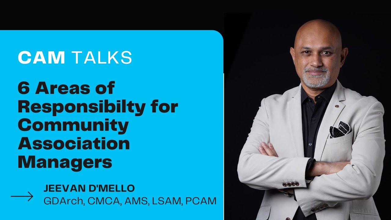 6 Areas of Responsibilities for Community Association Managers