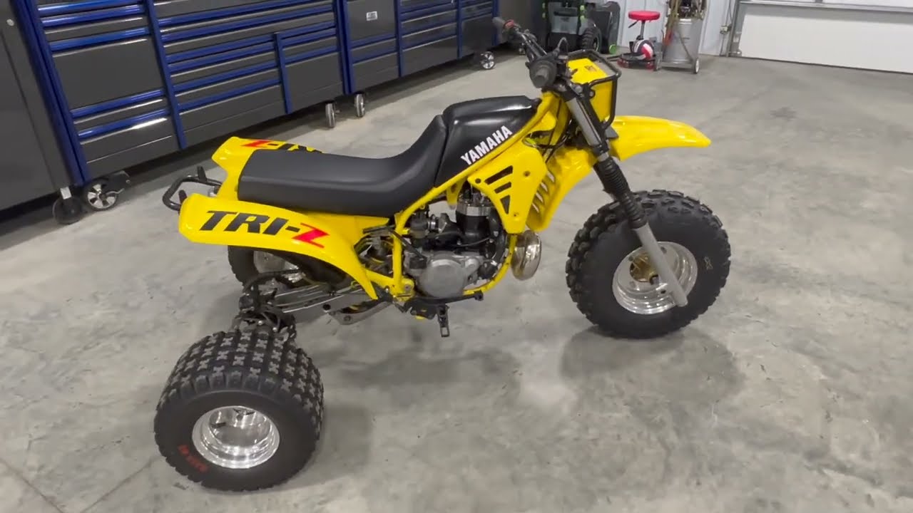 1985 Yamaha Tri-Z 250 310 Big Bore Resto Mod ATC & 1985 Yamaha Dx225 Trikes out ripping it up !!