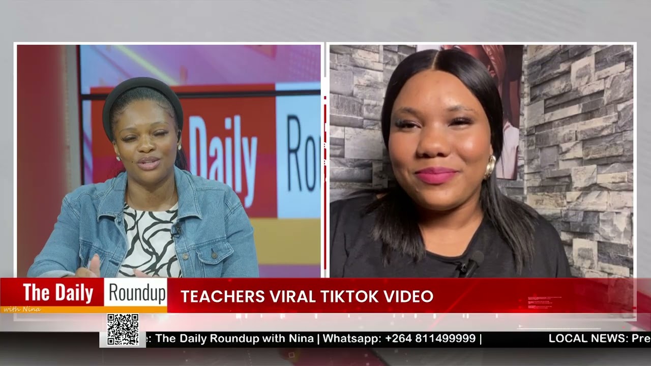 THE DAILY ROUNDUP WITH NINA | Teacher  gone viral on TikTok - nbc