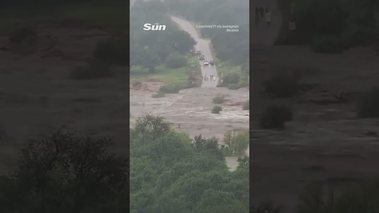 Horrifying timelapse shows speed of deadly Texas flash floods