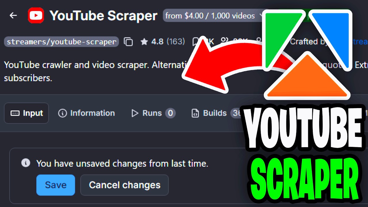 Как пользоваться Apify YouTube Scraper в 2026 году! &mdash; Туториал