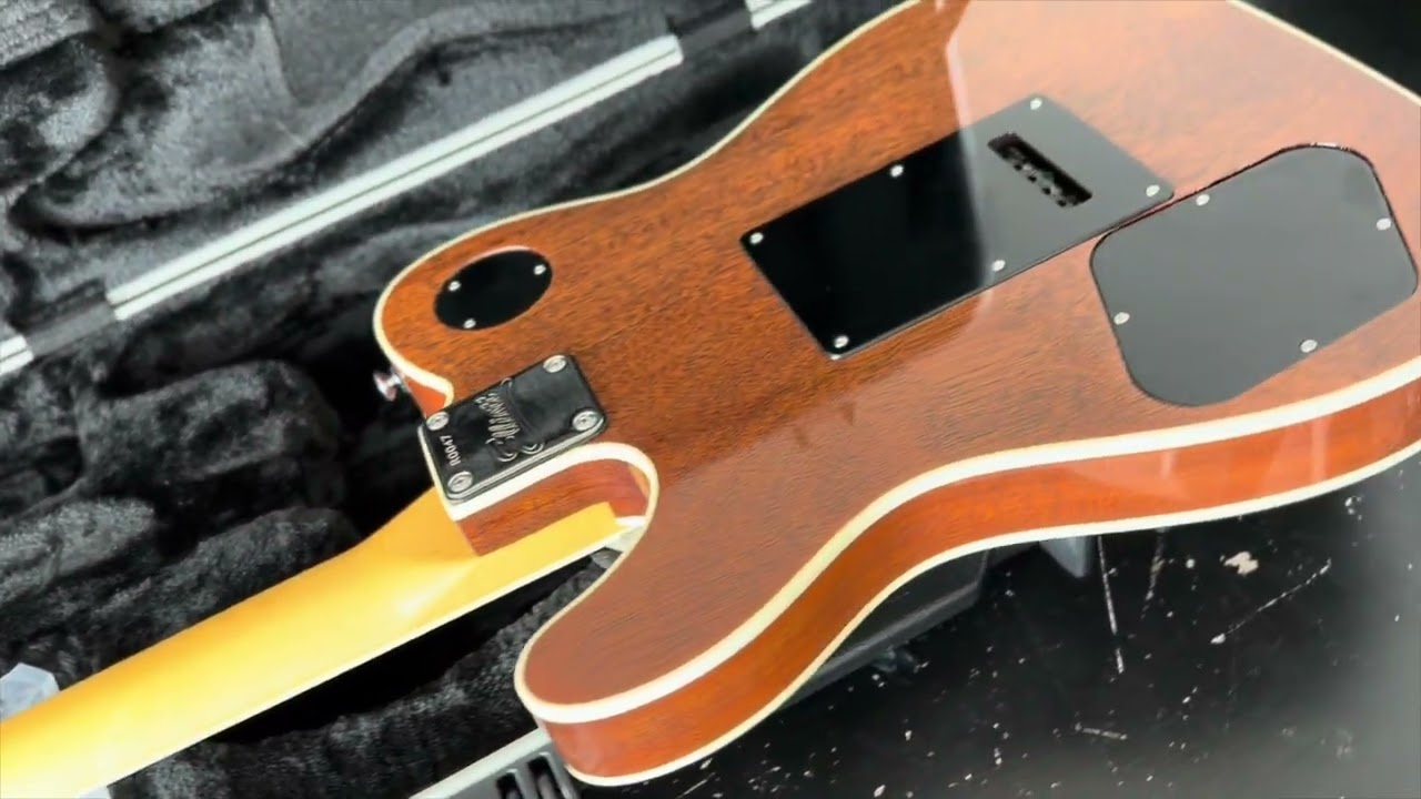 Elliott Raven Custom Tremolo Flamed 3 Color Sunburst 2023