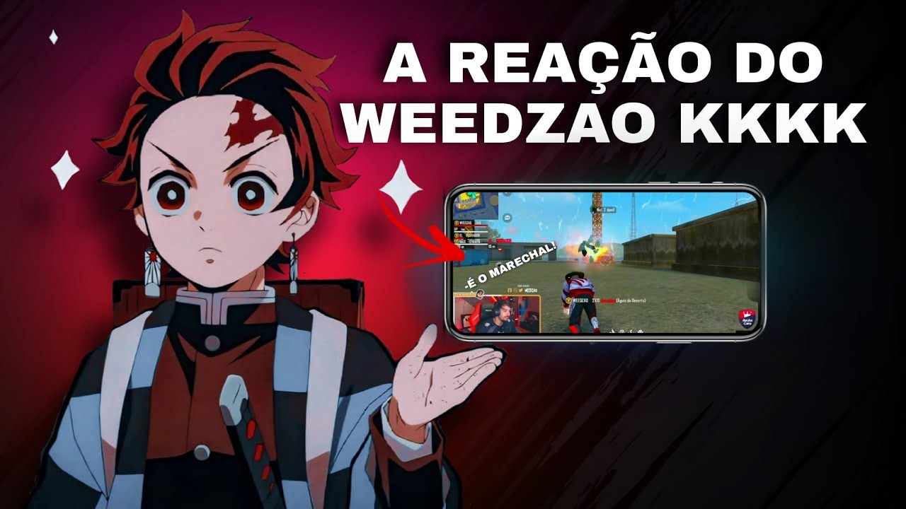 impressionei o Weedzao! chamei streamer pro desafio do x1 em live!