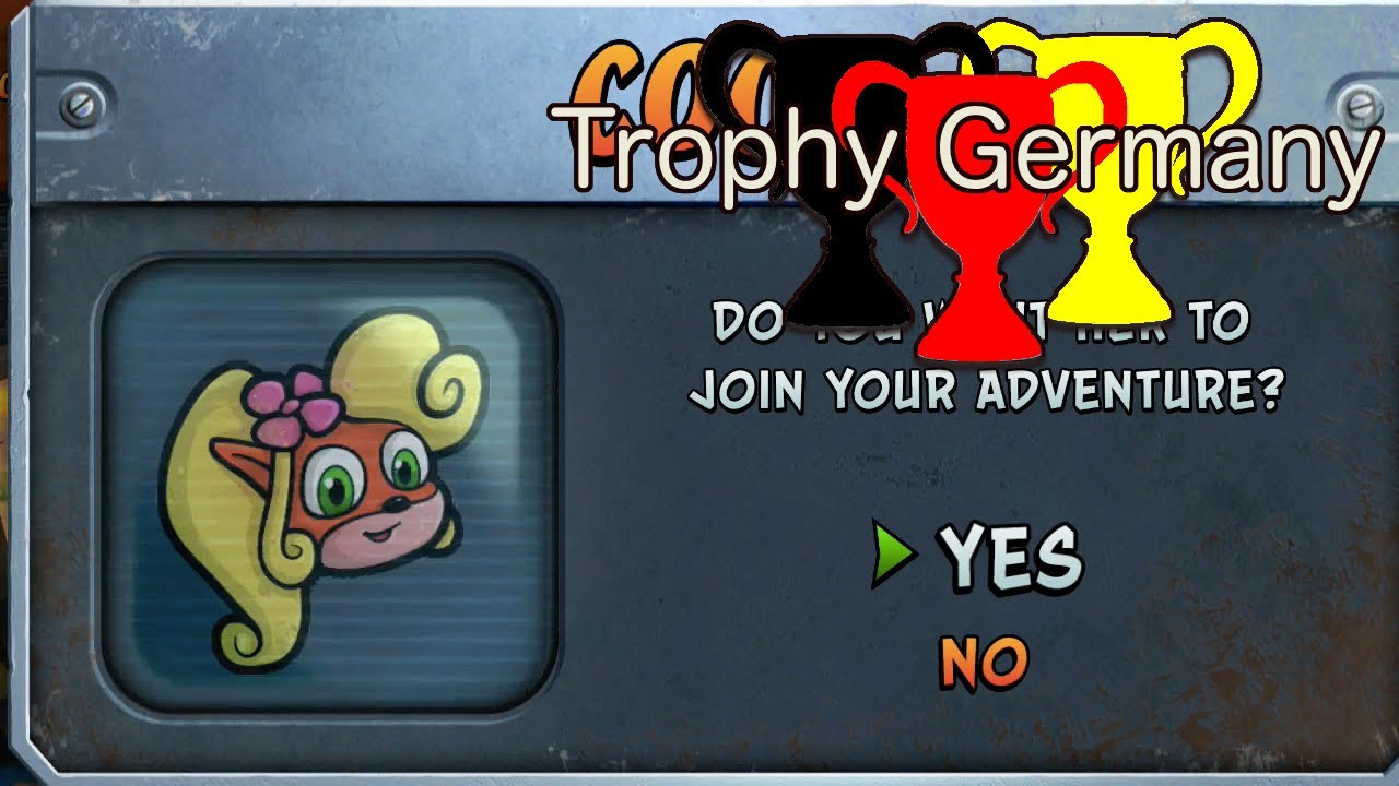 Crash Bandicoot - No Holds Barred - Trophy