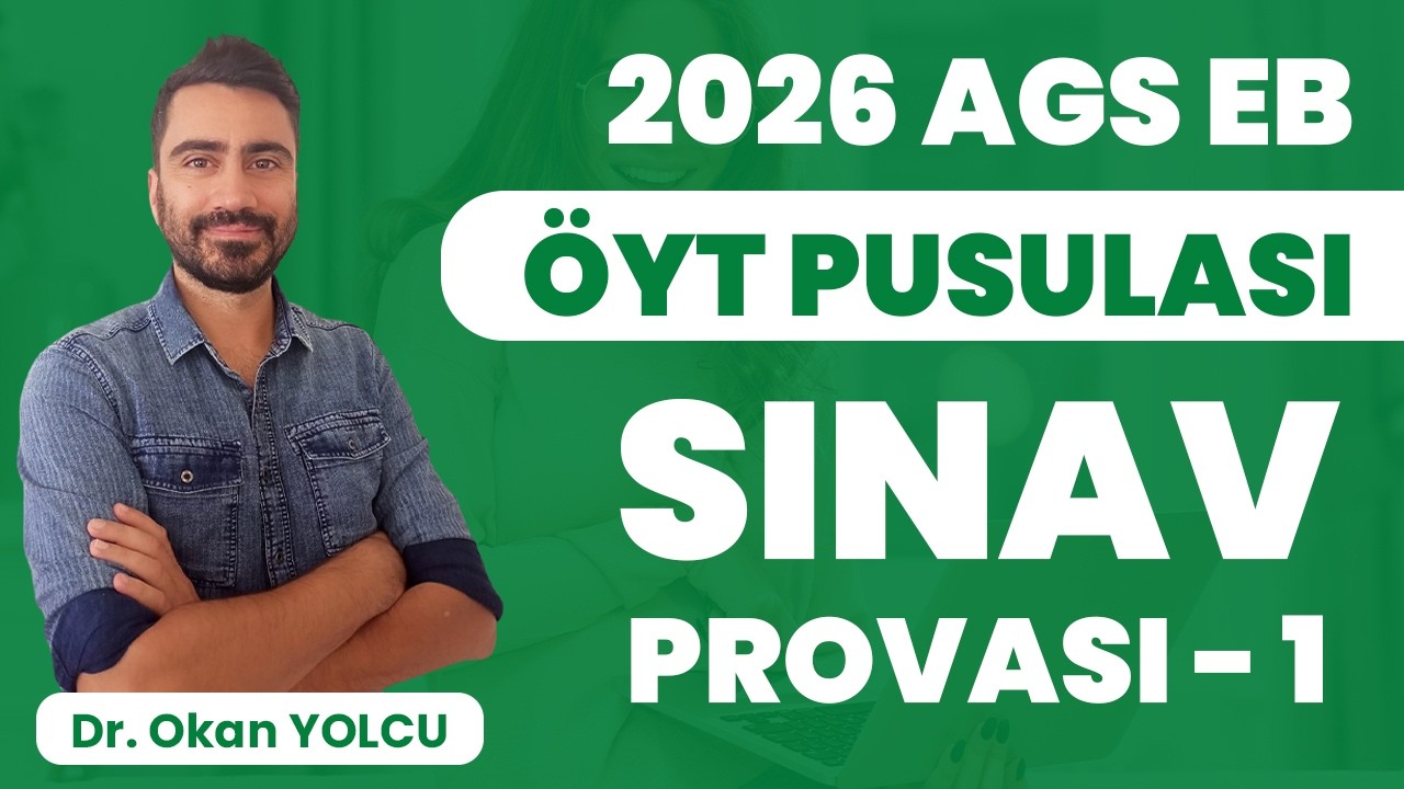 2025 KPSS Eğitim Bilimleri ÖYT Pusulası - Sınav Provası 1 - Dr. Okan YOLCU