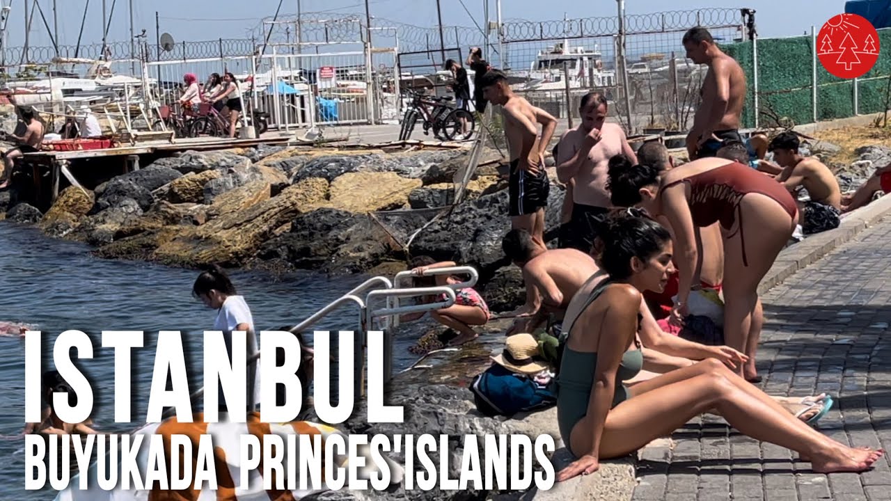 Princes’Islands,Büyükada(Adalar) Istanbul Paradise Walking Tour |4K 60fps