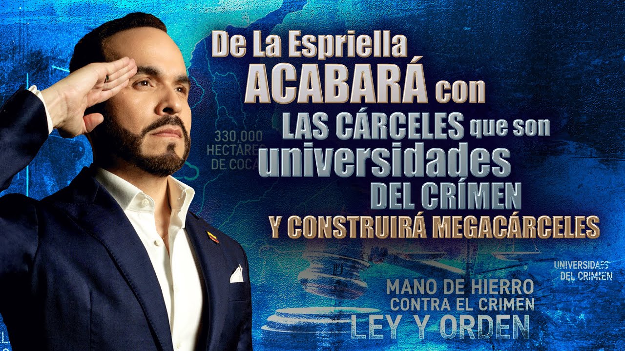De La Espriella acabará con las cárceles que son universidades del crímen y construirá megacárceles