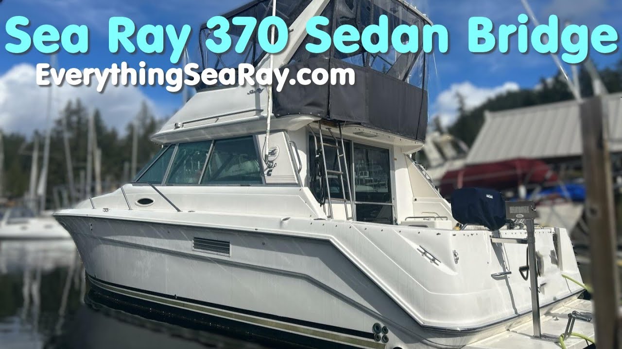 1992 Sea Ray 370 Sedan Bridge - EverythingSeaRay.com