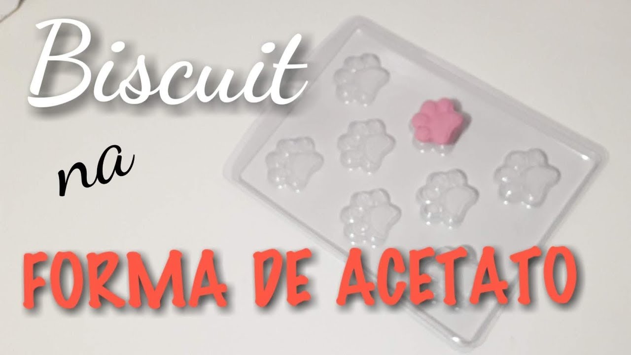 Como tirar biscuit da forma de acetato