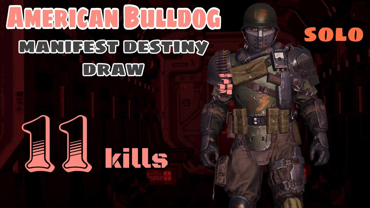 *NEW* AMERICAN BULLDOG FROM MANIFEST DESTINY DRAW. CALL OF DUTY MOBILE.