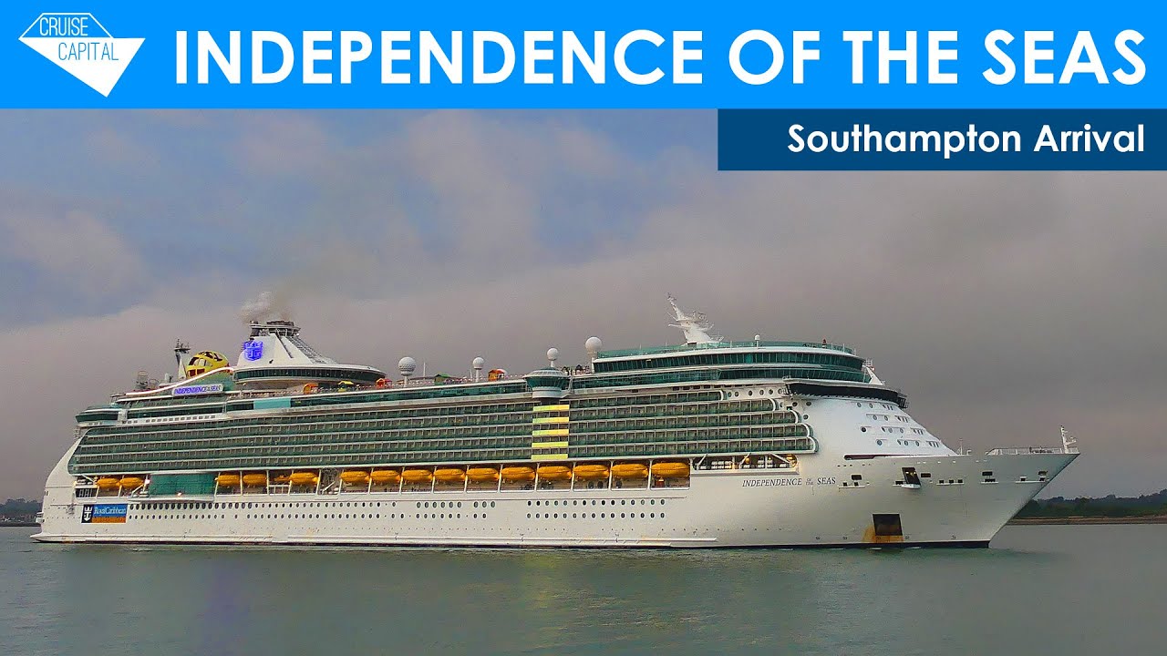 Independence of the Seas arrives in Southampton (12/05/2025)