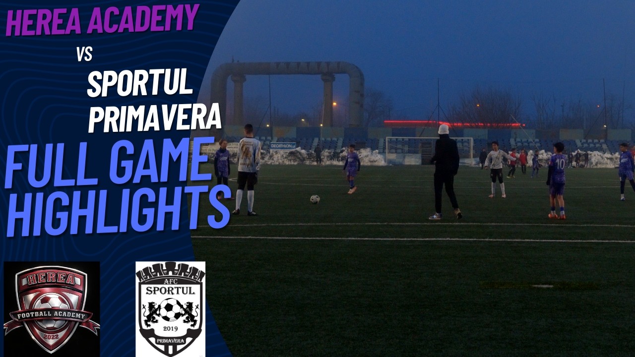 Herea Academy - Sportul Primavera (Campionat fotbal AMFB-2013) 01.03.2026