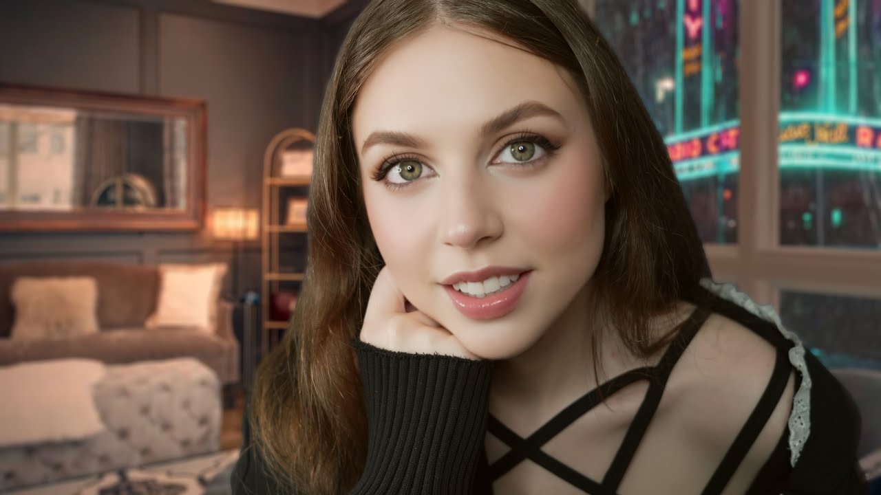 ASMR Goth Girl's Sister Is Obsessed w/ You Roleplay (Personal Attention, Rain Sounds ASMR For Sleep)