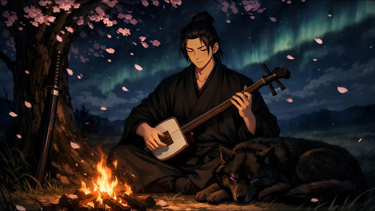 🎵 Part 9 Sakura Howl (JapaneseMetalxDjentxInstrumental) The Lone Wolf Ronin