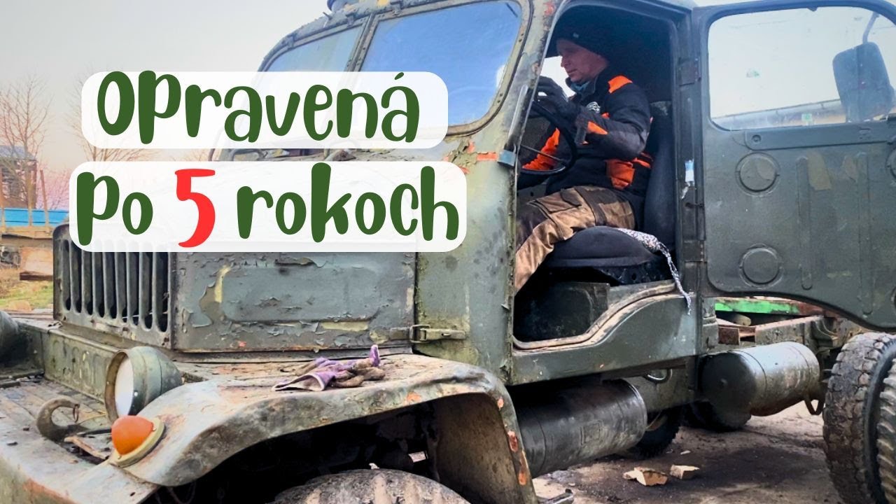 Po 5 rokoch opraví V3S | Štart a prvá jazda! Túto V3S nepoznáte | Start after 5 years