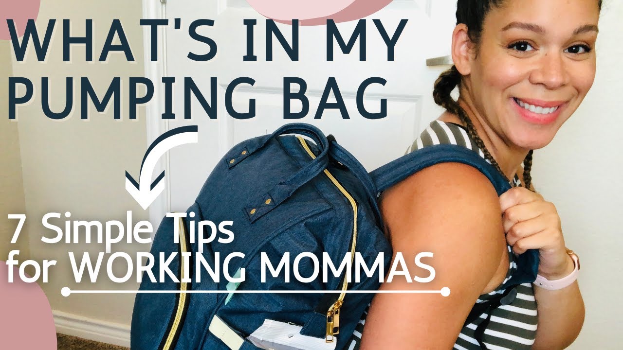 How to Pack a Pumping Bag | Tips for WORKING MOMS | Medela Pump In Style
