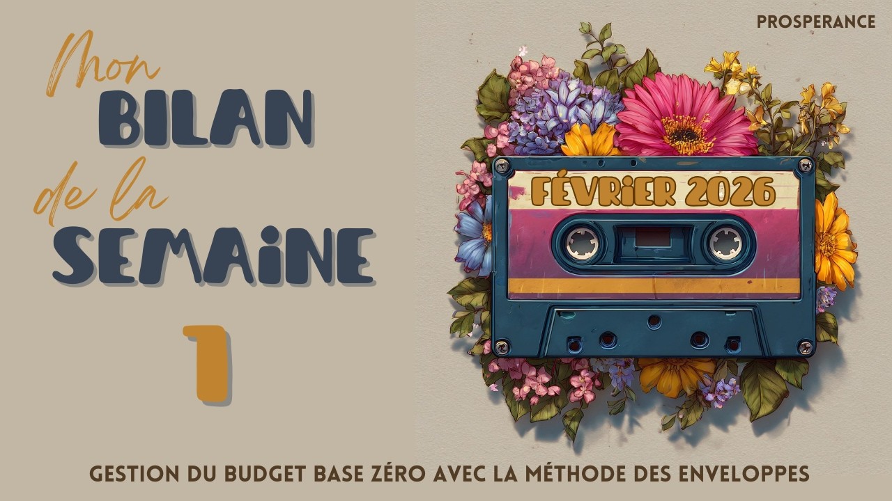 🤘 FEVRIER 2026 · Bilan semaine 1 | Méthode des enveloppes budgétaires