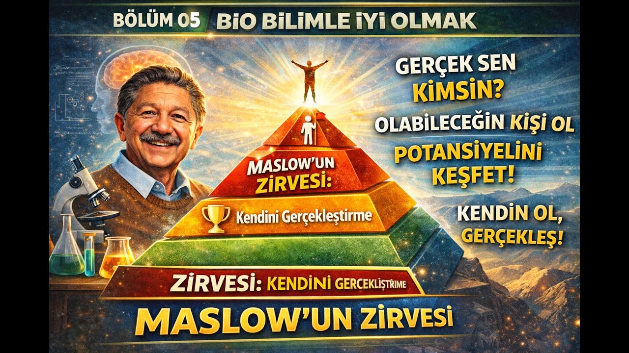 Bolum 05 Bio Bilimle İyi Olmak Maslow Kişinin Kendini Gerçekleştirmesi