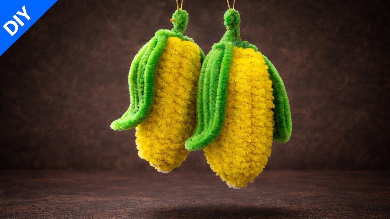 Amazing DIY Corn Craft 🌽 Made from Tissue Paper | Simple & Creative