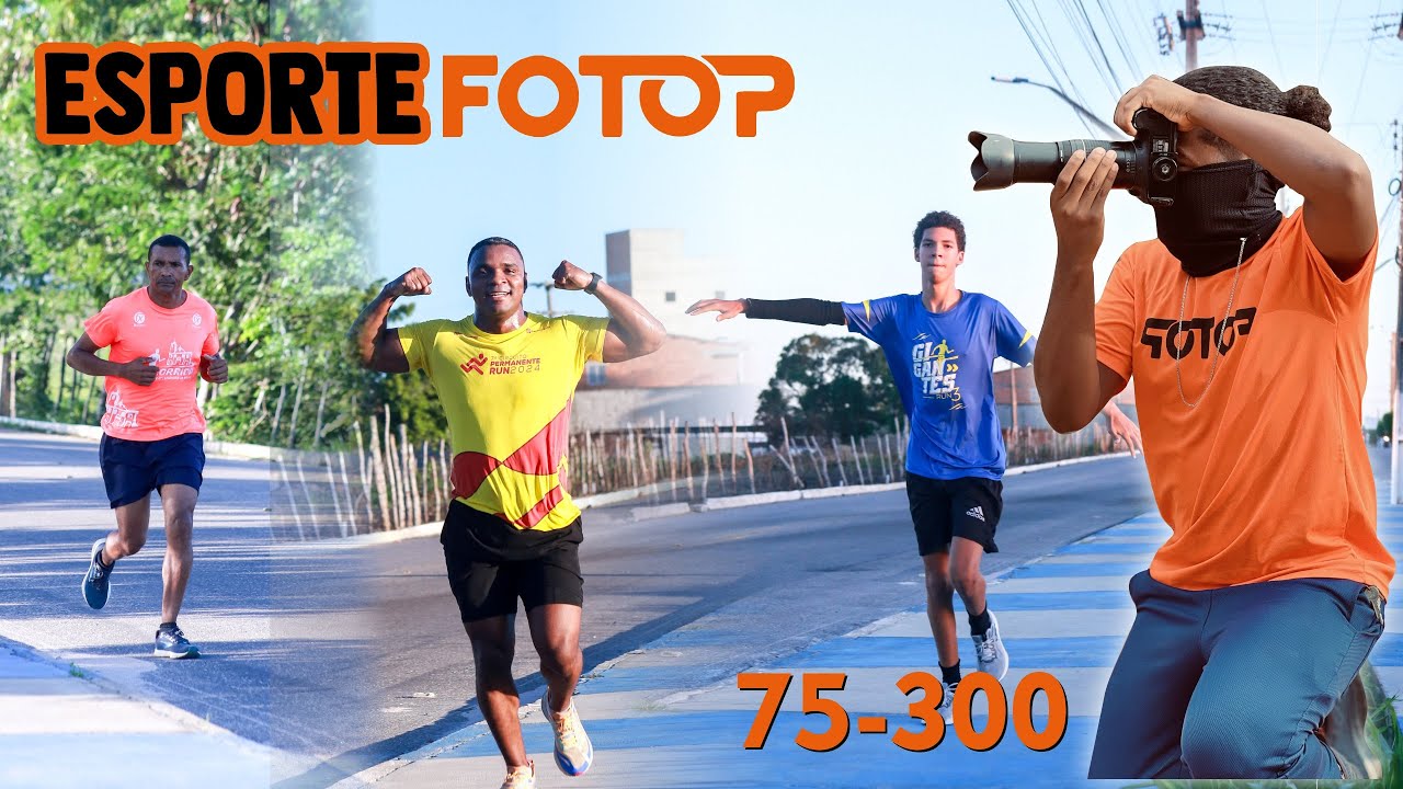 fotografando corrida treino com a 6d e lente 75-300 | Primeiro video