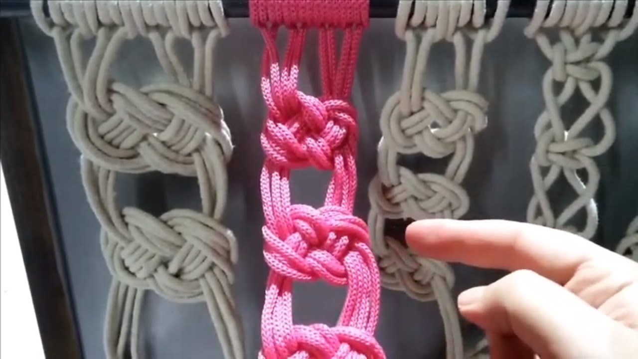 Вязание Макраме подхват// Своими руками macrame// Мастер класс   handicrafts//