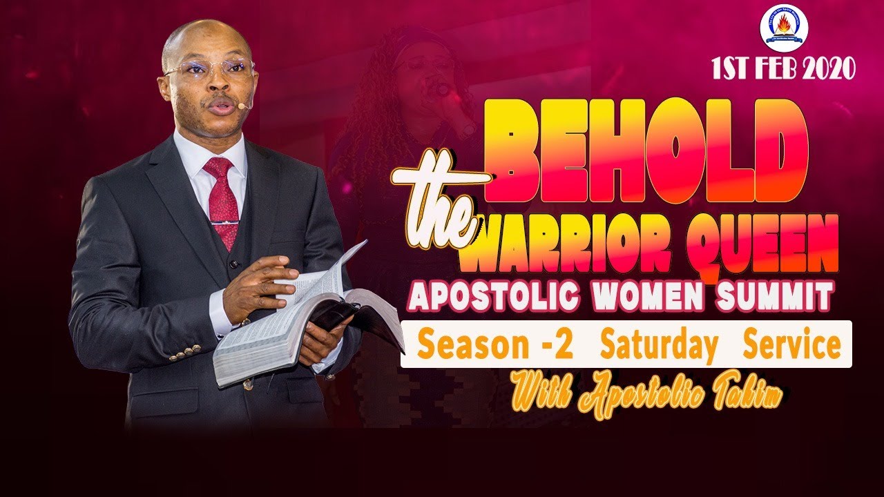 MORNING CLOUD TV -- Message Title: BEHOLD THE WARRIOR QUEEN -APOSTOLIC WOMEN SUMMIT( FEB 2020)