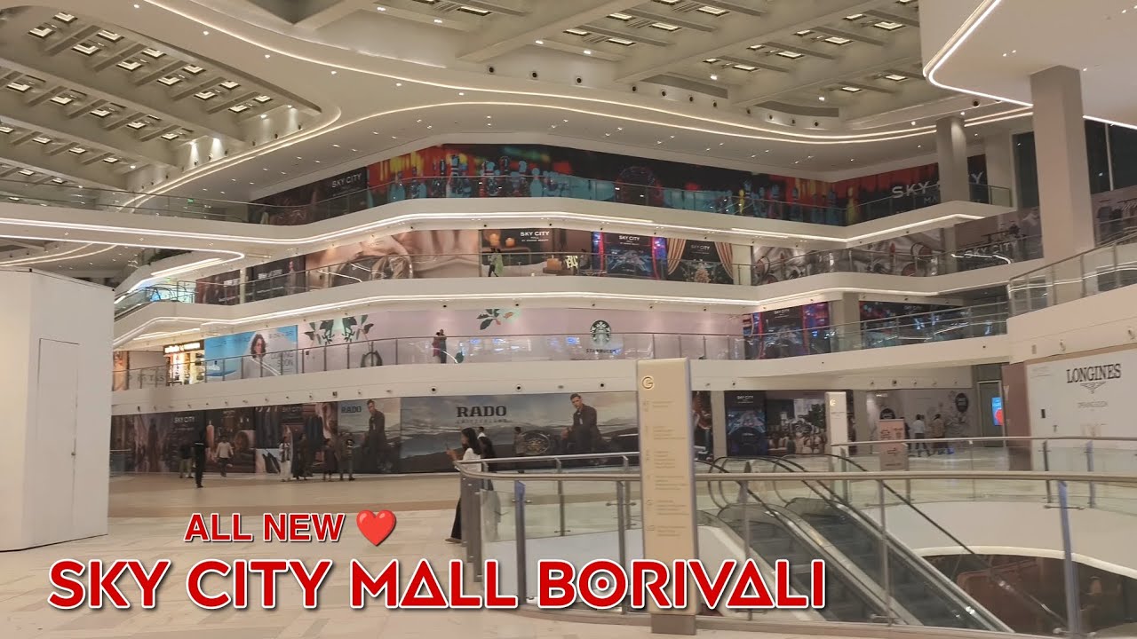 MUMBAI'S ALL NEW SKY CITY MALL🛍️ Walking Tour in 4K | Borivali East | INDIA🇮🇳 Walking Tour