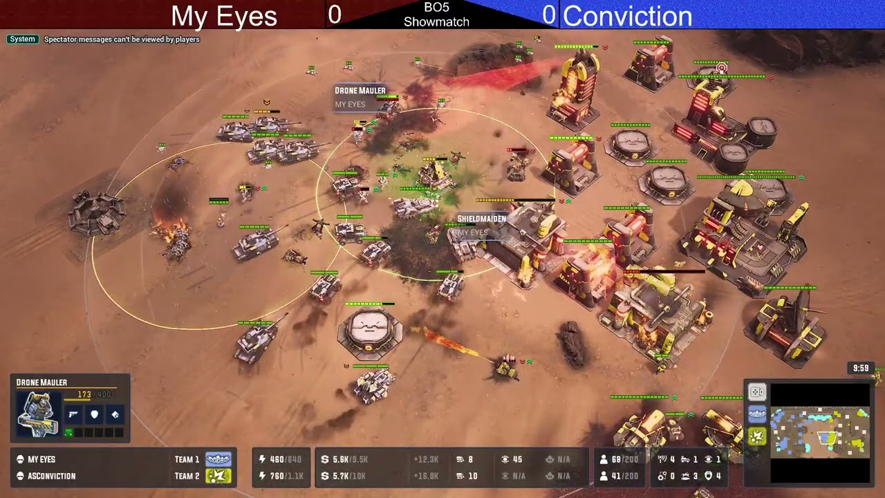 My Eyes vs Conviction   Tempest Rising Showmatch Bo5