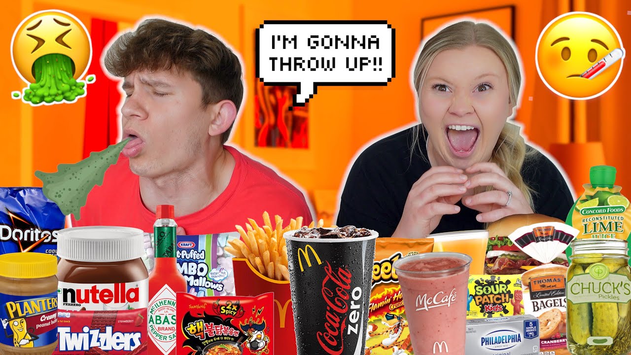Trying My Wife's PREGNANCY CRAVINGS *BAD IDEA*