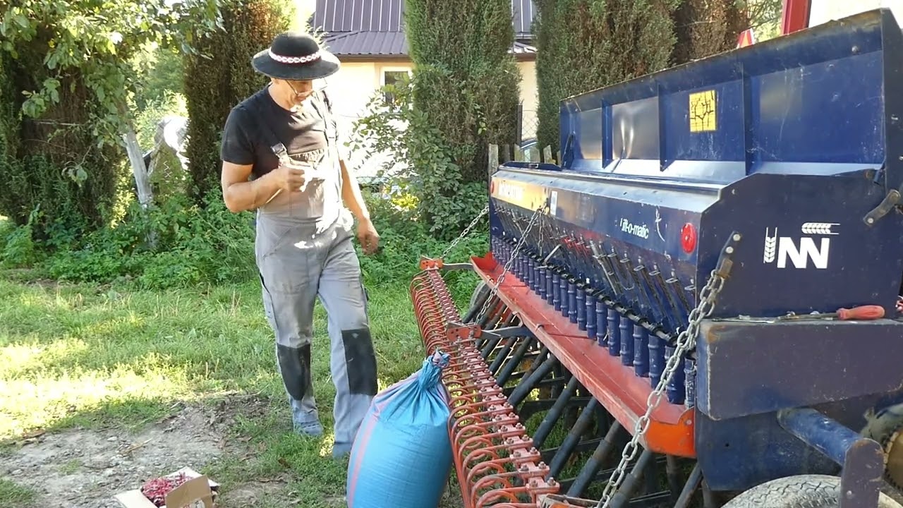 #Siewnik #nordsten lift-o-matic montaż wkładek do drobnych nasion Próba kręcona dla gorczycy